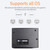80mm Embedded Thermal Printer Module with TTL+RS232+USB Connections Supports ESC/POS Commands 72mm Printing Width 180mm/s Speed Auto Paper Cutter Compatible with Windows Linux Android Systems