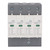 4P Surge Protective Device IP20 Overvoltage Arrester Protector 385V AC 36MM Rail Mounting