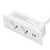 Embedded Power Outlet 2 USB 2  10A Ports Recessed Desk Socket In Desk Power Hub with 1.5m Cable