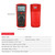 Insulation Resistance Meter Digital Ohmmeter Handheld Insulation Tester 0.1MΩ-2000MΩ Auto-Ranging High Accuracy LCD Insulation Measurement Instrument
