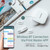 Bisofice Q30 Label Maker Machine Mini Pocket Thermal Label Printer with 1pcs Thermal Label Roll All in One BT Connect Adhesive Tag DIY Date Journal Study Sticker Labeling Machine Compatible with iOS Android for Retail Store Home & Office Organization