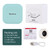 Bisofice Q30 Label Maker Machine Mini Pocket Thermal Label Printer with 1pcs Thermal Label Roll All in One BT Connect Adhesive Tag DIY Date Journal Study Sticker Labeling Machine Compatible with iOS Android for Retail Store Home & Office Organization