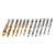 Tap Drill Bits Set Titanium Plated 4241 High Speed Steel Hex Shank with Red Plastic Box