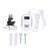 Gas Shut Off Valve Automatic Stable Valve Controller with Alarm for Gas Liquid Valves AC90‑240 EU Plug