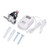 Gas Shut Off Valve Automatic Stable Valve Controller with Alarm for Gas Liquid Valves AC90‑240 EU Plug
