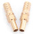 Brass Fitting Hose Barb Tail Reducer Reducing Plug Connector(10mm-12mm 2pcs )