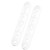 2Pcs Aluminum Plates 9-Holes Replacement Kits Fit for Tetrixrobotics Robot Accessories