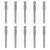 10Pcs Screwdriver Bit Electric 4mm Hex Strong Magnetic Hardened Hardware Hand Tool S1/4 65mm