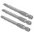 10Pcs Screwdriver Bit Electric 4mm Hex Strong Magnetic Hardened Hardware Hand Tool S1/4 65mm