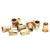 100Pcs Rivet Insert Nut M10 Carbon Steel Color Plated Zinc Rivnut Nutsert Fastening Parts Hardware