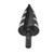 3/16 to 1‑3/8in Step Drill M2 High Speed Steel Nitrided Cone Drilling Bit with 3/8in Hex Shank