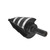 3/16 to 1‑3/8in Step Drill M2 High Speed Steel Nitrided Cone Drilling Bit with 3/8in Hex Shank