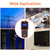 Nuclear Radiation Detector Dosimeter Professional Geiger Counter Radiation Detector Portable Digital Electromagnetic Radiation Detector