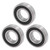 3Pcs Deep Groove Ball Bearing Rubber Seal Accessory Set Kit for Equipment Machine6208
