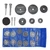 32Pcs Cutting Wheel Set HSS Circular Saw Blades Resin Cutting Discs Diamond Cutter Wheels