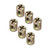 30pcs M6 Furniture Barrel Nut Dowel Cabinet Connectors Embedded Nuts Fasteners