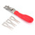 PVC Vinyl Floor Welding Skiving Kit Floor Trimming Tool 3 Blades