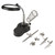 Helping Hand Auxiliary Clip Magnifying Soldering Iron Lens Magnifier LED Light Stand