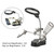 Helping Hand Auxiliary Clip Magnifying Soldering Iron Lens Magnifier LED Light Stand