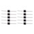 50pcs 10A10 1000V 10A High Voltage Rectifier Diode Rectifying Diodes