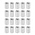 20Pcs Coupling Nut Round Rod Connector 304 Stainless Steel Female Thread M6x1.0 12 L17mm