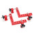Square Positioning Ruler Kit Aluminum Alloy Right Angle 90 Degree Measuring Tool Corner Clamp