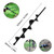Household Professional Garden Auger Spiral Drill Bit Drilling Tool Accessories for Planting Bedding Bulbs Seedlings