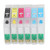 6Pcs Ink Cartridges Compatible Refill Replacement With Permanent Chip 6 Colors for Inkjet Printer T0811N T0812N T0813N T0814N T0815N T0816N