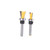 2Pcs/Set Dovetail Bit Joint Router with Bearing Woodworking Milling Cutter 1/4in Shank