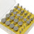 50pcs Diamond Grinding Heads 1/8-Inch Shank Diamond Coated Rotary Burrs Set Grinder Rotary Tool Set Grinding Cutting Head Drill Bits Metal Carving Polishing Tool Sets Electric Grinding Accessories