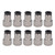 Female Straight Pneumatic Connecter Straight Pneumatic Quick Fitting Air Line Connector8-02