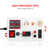 LED Power Tester Lamp Tester Box Test Clamp Electric Power Meter for Bulb Lighting Lamp Lantern Electric Parameter Measurement including Voltage / Current / Power / Power Factor EU Plug