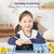 Talking Flash Cards Writing Tablet 2 in 1 Educational Child LCD Drawing Board Autism Sensory Speech Therapy Toddler Talking Flash Cards Drawing Tablet for Kids with 224 Sight Words Pink