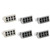 100Pcs Push Wire Wiring Connector Quick Connection Terminal Block Soft Hard Line UniversalPCT-108