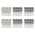 100Pcs Push Wire Wiring Connector Quick Connection Terminal Block Soft Hard Line UniversalPCT-108