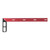Square Measurement Ruler Accurate Aluminum Alloy for Woodworking Measuring Marking Scribing 50cm