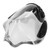 Anti Fog Respirator PC Transparent Splash Prevention Breath Filter Respirator Face Shield for Teacher Adult Black