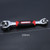 Dog Bone Shape Wrench 48 in 1 Multifunction Universal 360 Degree Rotation Double Head Wrench for Repair 48 in 1 Non Magnetic (Insert Card Package)