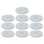 10Pcs 3in Diamond Wet Polishing Pad Soft Grinding Discs Polisher Accessories for Granite Marble150 Grits