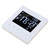 White Intelligent Thermostat Touch Screen 16A LCD Display Smart Temperature Controller AC90‑240V Normal Type