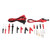 Multimeter Automotive Test Leads Kit Wire Piercing Clip Puncture Probe 4mm Banana Plug JT8040