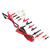 Multimeter Automotive Test Leads Kit Wire Piercing Clip Puncture Probe 4mm Banana Plug JT8040