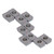 10Pcs Turning Insert Carbide Blade Lathe Cutter Milling CNC Tool Set Kit MPHW060308ZEL