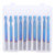 10pcs 2‑Flute Spiral Ball End Mill Set Blue Coated Milling Cutter CNC Router Bit 3.175 x 8mm