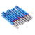 10pcs 2‑Flute Spiral Ball End Mill Set Blue Coated Milling Cutter CNC Router Bit 3.175 x 8mm