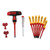12Pcs T Type Insulated Screwdriver Set 1000V Withstand Voltage Slot Cross Insulated Screwdriver Kit