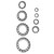 300 Pcs Serrated Lock Washer 304 Stainless Steel Anti Loose External Serrated Gasket