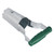 Bulb Planter Handheld Bulbs Transplanter Bend Free Tool for Transplanting Silver Green