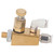 Edge Banding Machine Brass Nozzle Electroplating Wookdworking Needle Hole Plate Cleaning Device Oblique