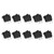 10PCs 2‑Pin Switch Rocker On Off 2‑Position KCD3 Household Accessories Silver Terminal